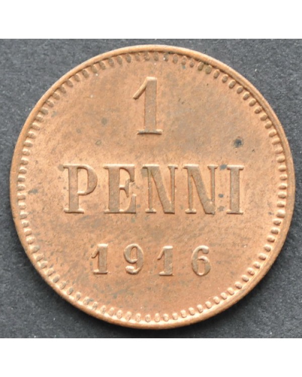 1 пенни 1916 года 