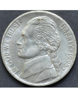 5 центов 1995 года D США