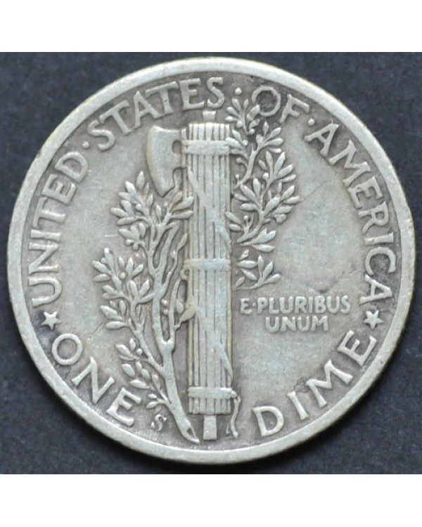 10 центов (1 дайм) 1944 года США