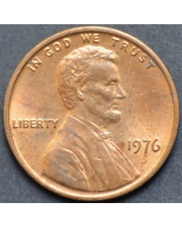 1 цент 1976 года США