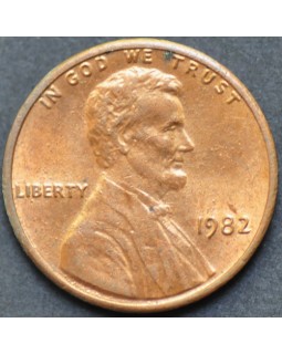 1 цент 1982 года  США