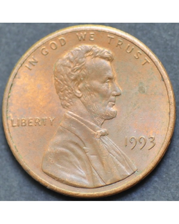 1 цент 1993 года США