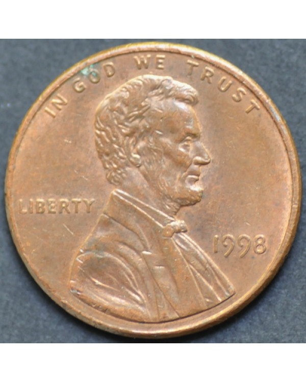 1 цент 1998 года США