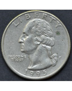 25 центов (квотер) 1995 года США P