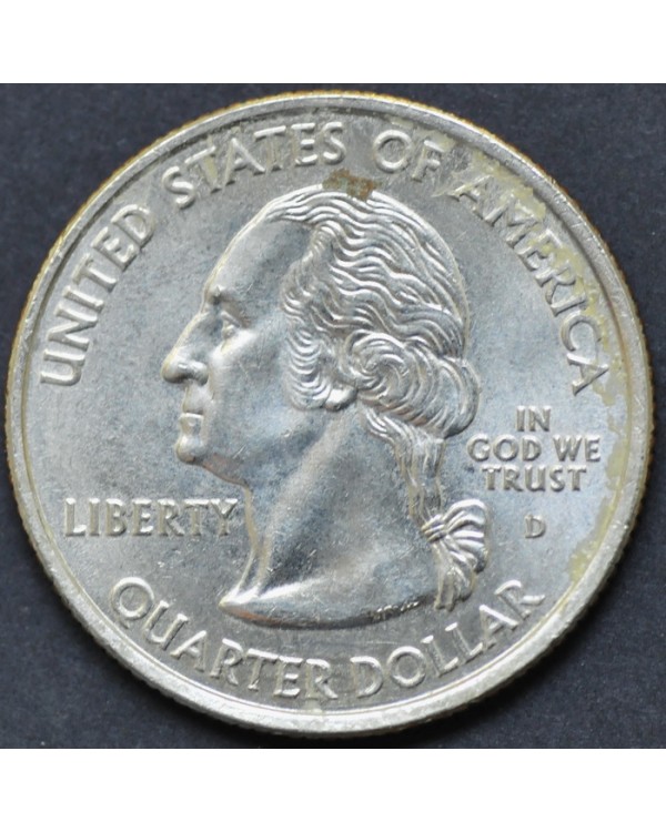 25 центов (квотер) "штат Айдахо" 2007 года США 