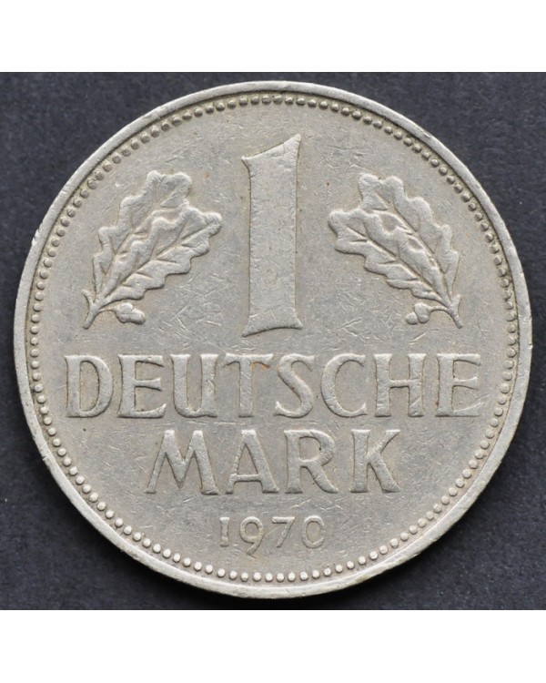 1 марка 1970 года ФРГ