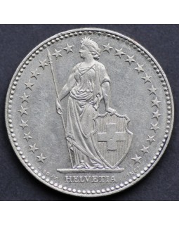 2 франка 1993 года Швейцария