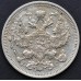Набор монет Российской Империи (4 монеты номиналом 20 копеек)